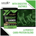 MuscleXP Weight Gainer (1kg Each) Chocolate Fudge thumbnail