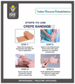 IGR Easy Crepe Bandage Beige 8cm x 4m thumbnail
