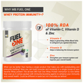 MuscleBlaze MB Fuel One Whey Protein Immunity+ Powder Berry Blast thumbnail