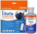 i Safe Nano Shield P95 Reusable Mask (Pack of 2) with 100ml Hand Sanitizer Free thumbnail