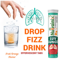 Nutrainix Luv Lungs Effervescent Tablet (20 Each) Orange thumbnail