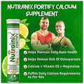 Nutrainix Fortify Calcium & Magnesium with Vitamin D3 Effervescent Tablet (20 Each) Lime-Lemon thumbnail