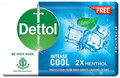Dermicool Prickly Heat Powder Menthol Regular with Dettol Intense Cool Soap 125gm Free thumbnail