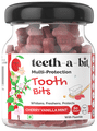 Teeth-A-Bit Multi-Protection Tooth Bits with Fluoride (Ages 5 to 12 Yrs) Cherry Vanilla Mint thumbnail