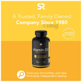 Sports Research Vitamin D3 with Coconut Oil 25mcg Softgel thumbnail