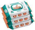 Buddsbuddy Olive Oil Light Fragranced Usable Baby Wipes with Lid (80 Each) thumbnail