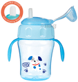Buddsbuddy Momo Flexible Spout Baby Sipper Cup 240ml Blue thumbnail