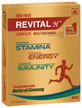 Revital H Men Multivitamin with Calcium, Zinc & Ginseng for Immunity, Strong Bones & Energy thumbnail