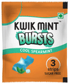 Kwik Mint Bursts Brusts Cool Spearmint Sugar Free thumbnail