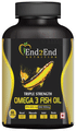 End2End Nutrition Triple Strength Omega 3 Fish Oil Softgel (60 Each) thumbnail