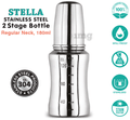 Buddsbuddy Stella Stainless 2 Stage 0m+ Feeding Bottle thumbnail