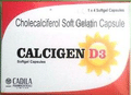 Calcigen D3 Capsule from Cadila for Bone Health and Muscle Fatigue thumbnail