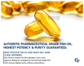 Carbamide Forte Fish Oil 1250mg Omega 3, 375mg Softgel Capsule thumbnail