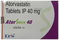 Atorsave 40 Tablet thumbnail