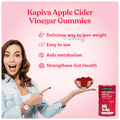 Kapiva Apple Cider Vinegar Gummies Strawberry thumbnail