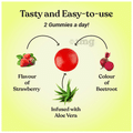Kapiva Biotin Gummies Strawberry thumbnail