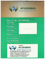 Ayushman Slimming Formula Tablet (100 Each) thumbnail