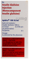 Apidra 100IU/ml Solution for Injection thumbnail
