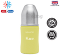 Dr. Flow Omega Thermosteel Vaccum Insulated Baby Bottle Yellow thumbnail