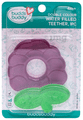 Buddsbuddy Double Color BPA free Water Filled 4m+ Teether Maroon thumbnail