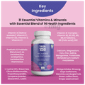 Tata 1mg Women's Multivitamin Veg Tablet with Zinc, Vitamin C, Calcium, Vitamin D and Iron, Support Immunity, Bones & Overall Health thumbnail