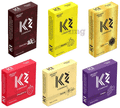 K2 Combo Pack of Dotted Condom Chocolate,Banana,Extra Time(10Pc Each) Strawberry,Vanilla,Grapes(3pc Each) thumbnail
