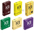 K2 Combo Pack of Dotted Condom Chocolate,Banana,Extra Time(10Pc Each) Mint,Vanilla,Grapes(3pc Each) thumbnail