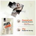 MuscleBlaze Chocolate MB Fuel One Whey Protein Immunity+ thumbnail