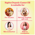 Kapiva Organic Castor Oil thumbnail