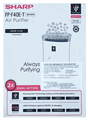 Sharp FP-F40E-T Air Purifier Brown thumbnail