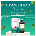 Prime Granthi Har Syrup | Ayurvedic Tonic for Cysts, Fibroids, Lumps & Tumor Support | Herbal Blend Syrup thumbnail