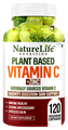 Nature Life Nutrition Plant Based Vitamin C+Zinc Vegetarian Capsule thumbnail