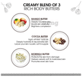 Ayouthveda Skin Richment Body Butter with Mango, Cocoa & Moringa Butters for Deep Nourishment & Soft Skin thumbnail