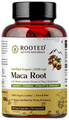 Rooted Active Naturals Certified Organic Maca Root with Reishi Extract 2250mg Veg Capsule thumbnail