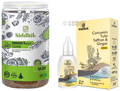 Siddhik Combo Pack of Immuno Buzz Tisane Giloy Tea 250gm & Curcumin Tulsi Saffron and Ginger Drop 30ml thumbnail