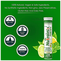 Nutrainix Fortify Calcium & Magnesium with Vitamin D3 Effervescent Tablet (20 Each) Lime-Lemon thumbnail