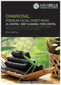 Mirabelle Cosmetics Korea Charcoal Premium Facial Sheet Mask thumbnail