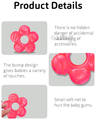 Buddsbuddy BPA Free Water Filled Teether 4m+ Single Color Multicolor thumbnail