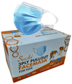 Suchi 3Ply Pullout Facemask for Kids Blue thumbnail