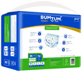 Bumtum Ultrasoft Baby Diaper Pants, Cottony Soft High Absorb Technology (72 Each) Medium thumbnail