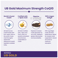 Jubilant Nutrihance UB Gold 150mg of CoQ10 with ALA & Vitamin D3 | Veg Softgel for Heart & Nerve Health thumbnail