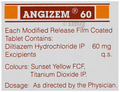 Angizem 60 Tablet MR thumbnail