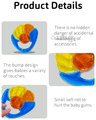 Buddsbuddy BPA Free Water Filled Teether 4m+ Three Color Multicolor thumbnail