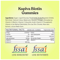 Kapiva Biotin Gummies Strawberry thumbnail