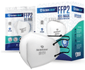 Aerogrid FFP2 6 Layer BIS Certified Premium N95 Mask White with Adjustable Black Head Loop thumbnail