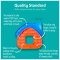 Buddsbuddy BPA Free Water Filled Teether 4m+ Double Color Multicolor thumbnail