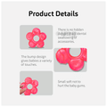 Buddsbuddy Single Color BPA free Water Filled 4m+ Teether Red thumbnail