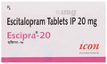 Escipra 20 Tablet thumbnail