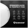 Aerogrid FFP2 6 Layer BIS Certified Premium N95 Mask White with Adjustable White Head Loop thumbnail