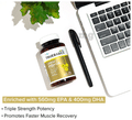 TrueBasics Omega 3 Fish Oil Triple Strength Soft Gelatin Capsule thumbnail